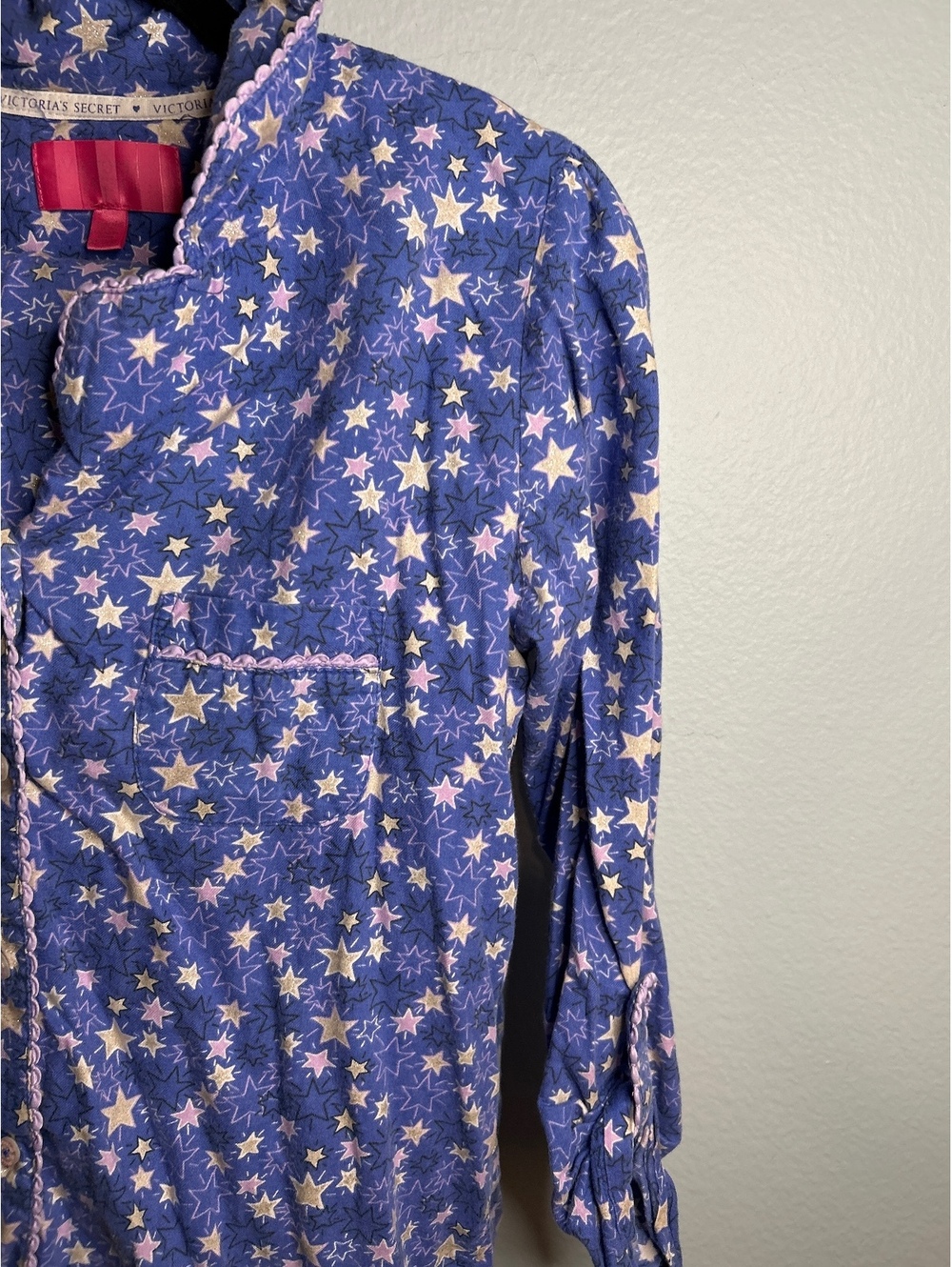 Victoria's Secret Star Print Pajama Set XS
